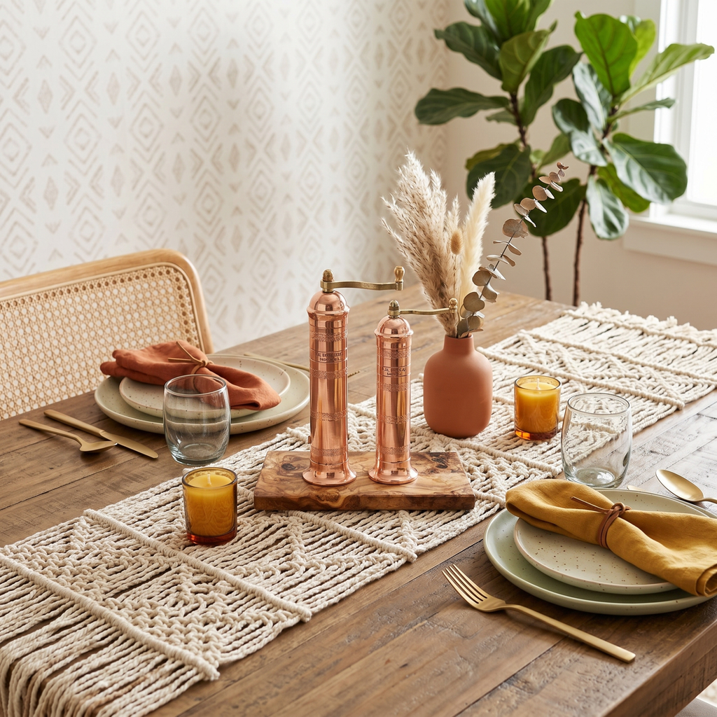 Copper + Brass Salt & Pepper Mills