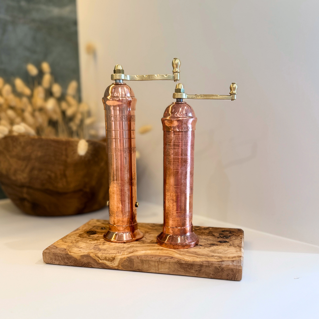 Copper + Brass Salt & Pepper Mills