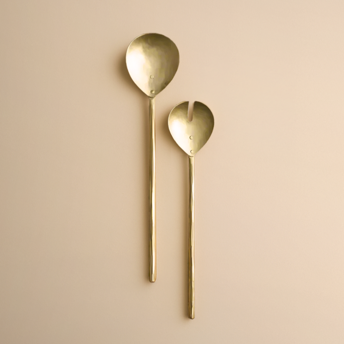 Brass Salad Servers